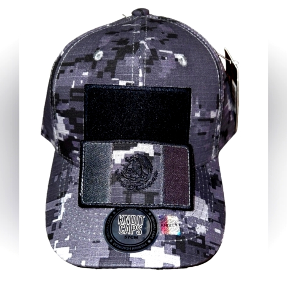 Gorra tipo strapback con parche Removible diseño Mexicano